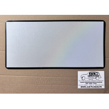 Plaque blanche 320 x 155 mm - Format US