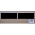 Plaque noire en deux parties 255 x 100 mm Plaque noire en deux parties 255 x 100 mm