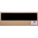 Plaque noire 520 x 110 mm homologuée - Bord alu Plaque noire 520 x 110 mm homologuée - Bord alu