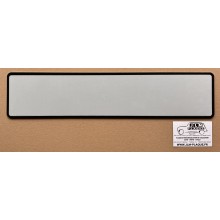 Plaque blanche 455 x 100 mm