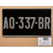 Plaque noire 320 x 180 mm