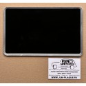 Plaque noire moto 210 x 130 mm homologuée