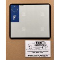 Plaque blanche 140 x 120 mm cyclo