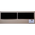 Plaque noire en deux parties 275 x 108 mm Plaque noire en deux parties 275 x 108 mm